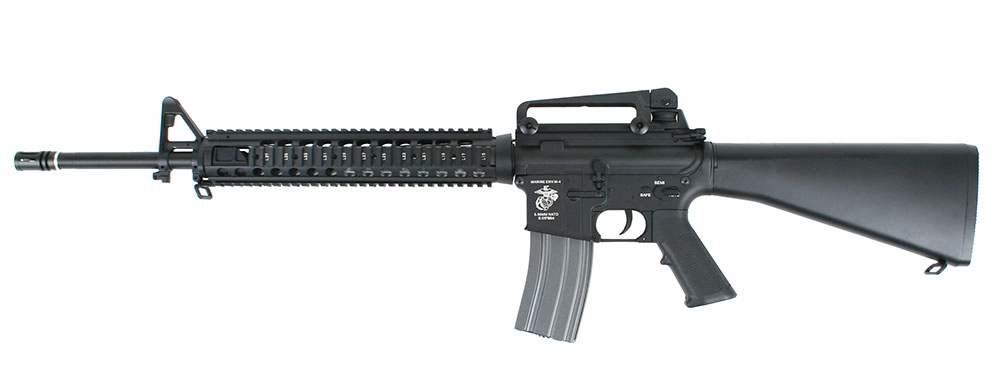 Specna Arms M16A4 RAS A-B07 ONE, metallinen, musta