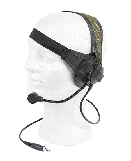 Z-Tac Selex TASC1 headset - musta/vihreä