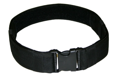 Taktinen vyö (duty belt), säädettävä, musta