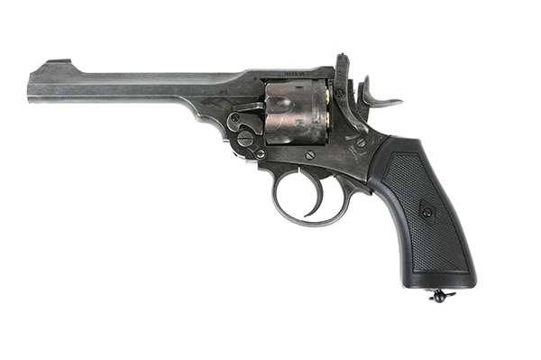 WinGun Webley Mk VI revolveri, metallinen, CO2