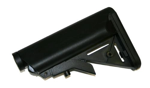 APS erikoisperä (SOPMOD / LMT crane stock), putkella, M4/M16, musta