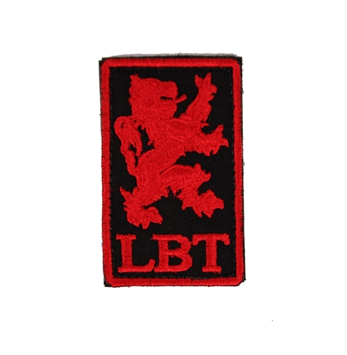 London Bridge Trading, LBT -logomerkki 5cm, täysvärinen, velkro