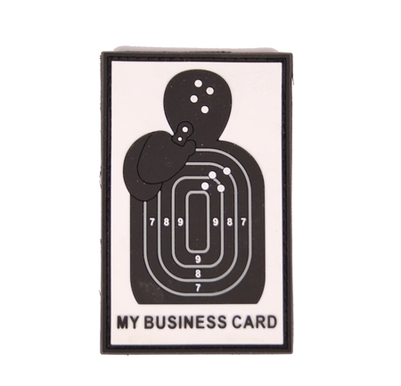My Business Card 3D velkromerkki