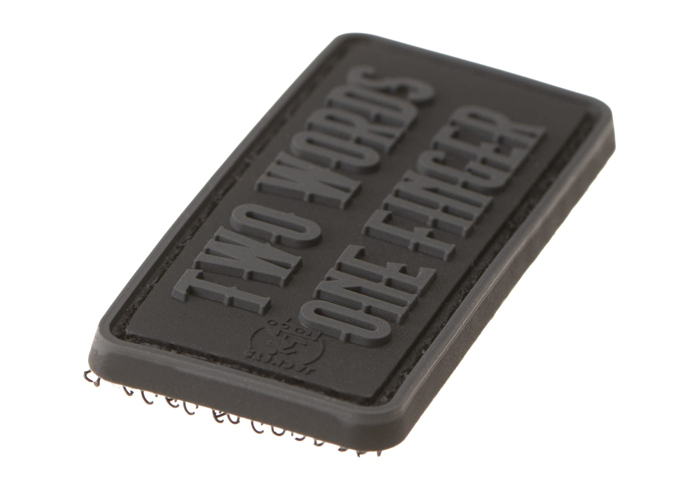 JTG Two Words One Finger Rubber Patch