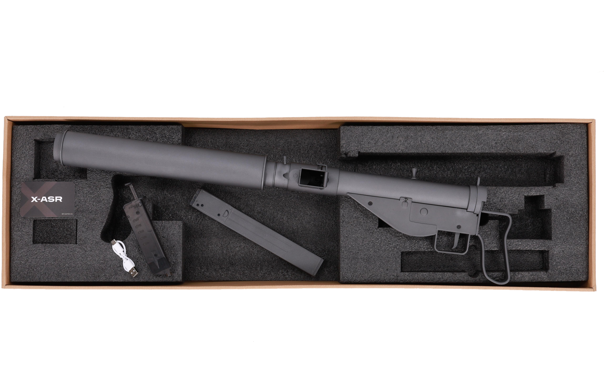 Specna Arms Sten Mk.II(S) Command Grip Retro X-ASR/Tracer sähköase