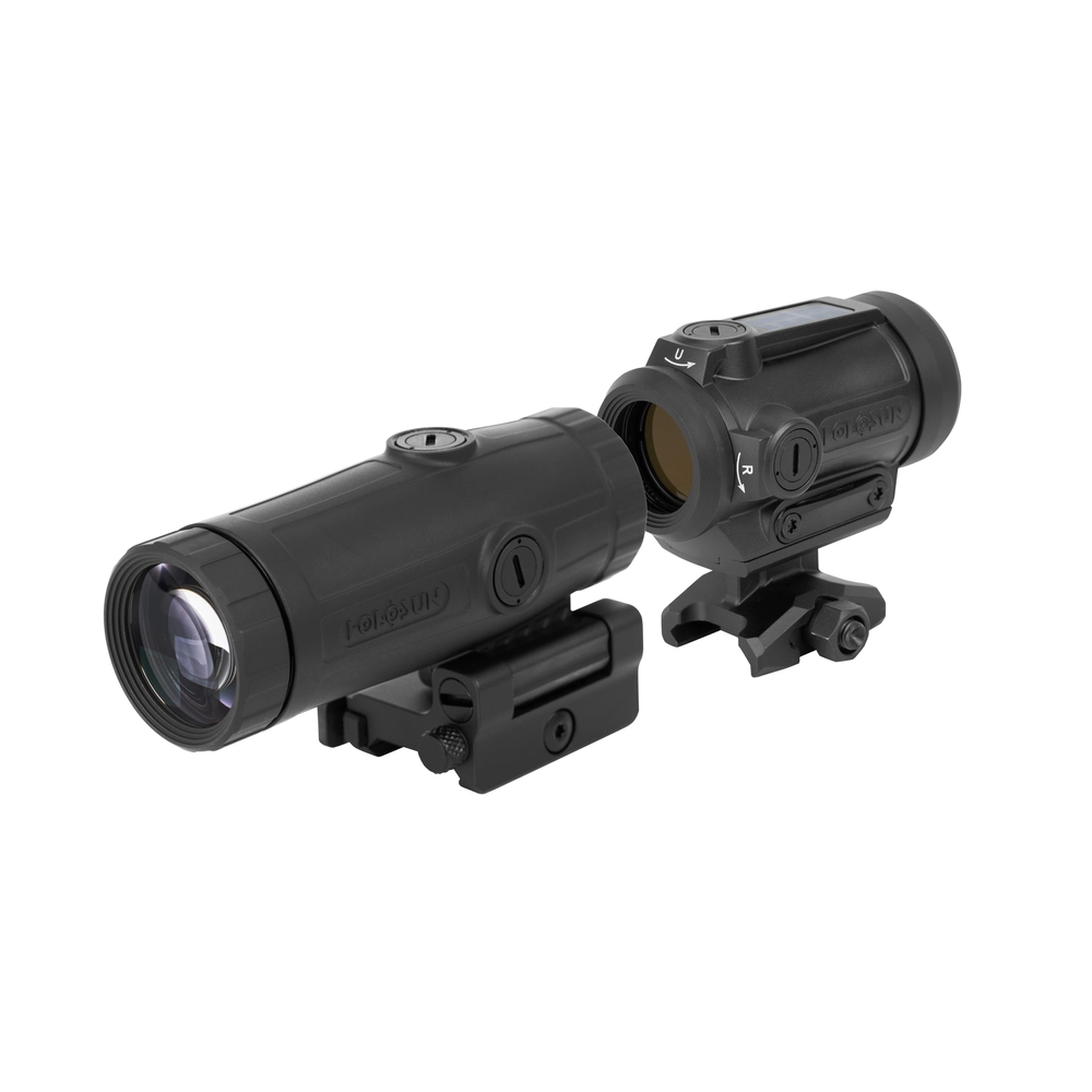 Holosun ARO EVO & HM3X Magnifier Combo - Musta - SPR Red