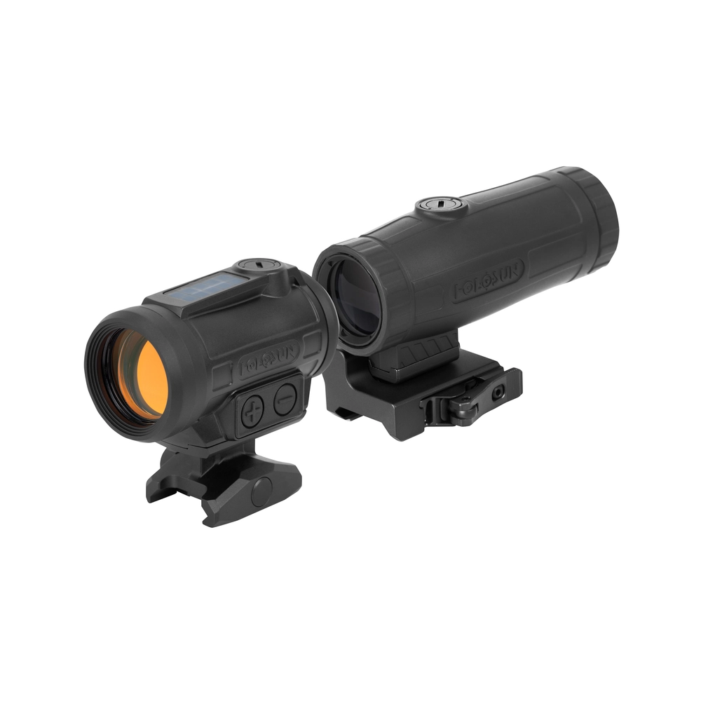 Holosun ARO EVO & HM3X Magnifier Combo - Musta - SPR Red