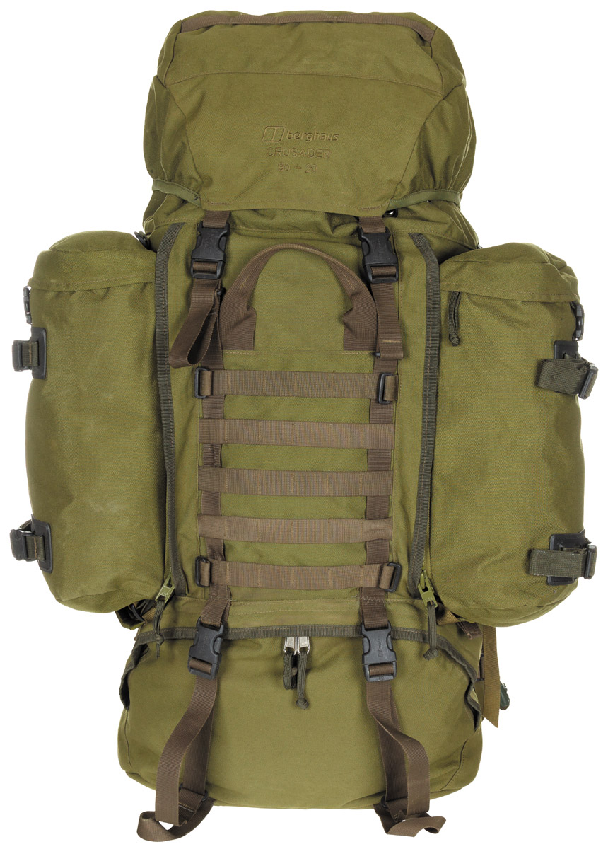 Berghaus Crusader 90 + 20 rinkka - Ylijäämä - Oliivinvihreä