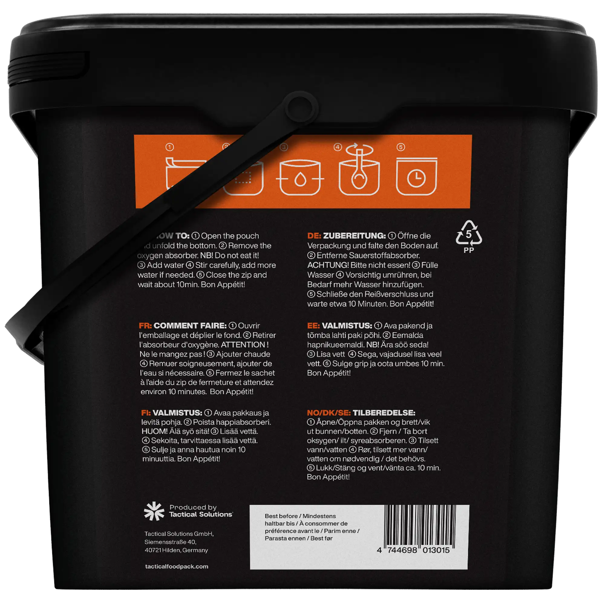 Tactical Foodpack Weekpack Alpha