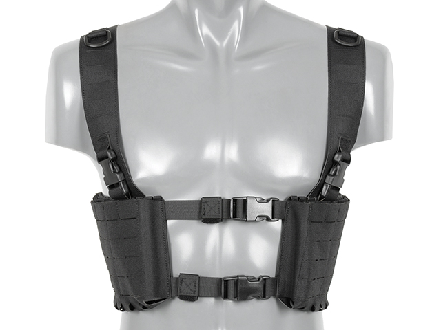 8Fields Laser Cut Chest Rig kuudelle AR/AK-lippaalle