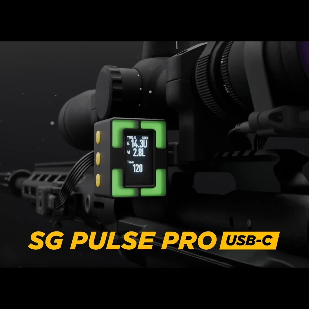 Shooters Global  SG Pulse PRO USB elektroninen kallistusmittari - Picatinny