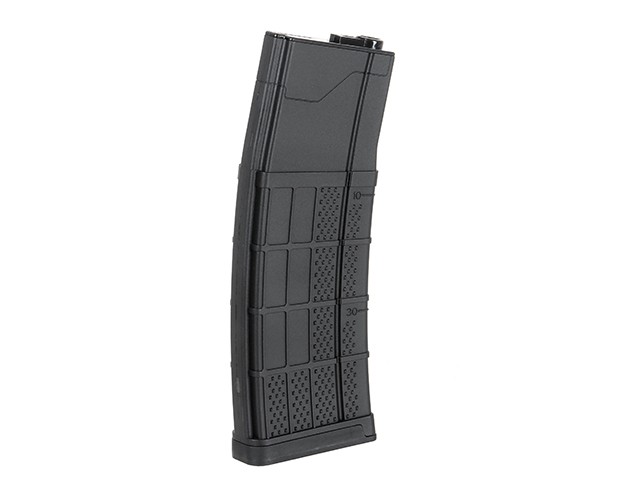 BattleAxe AR15 / SCAR16 / 416 mid cap lipas, musta - 130 kuulaa