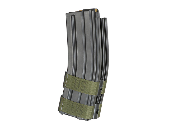 BattleAxe M4 / M16 AEG tuplalipas, harmaa - 1000 kuulaa