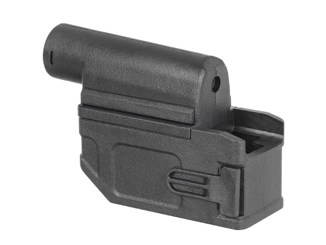 BattleAxe M4 / AR15 -lippaan adapteri M870-haulikoille - musta