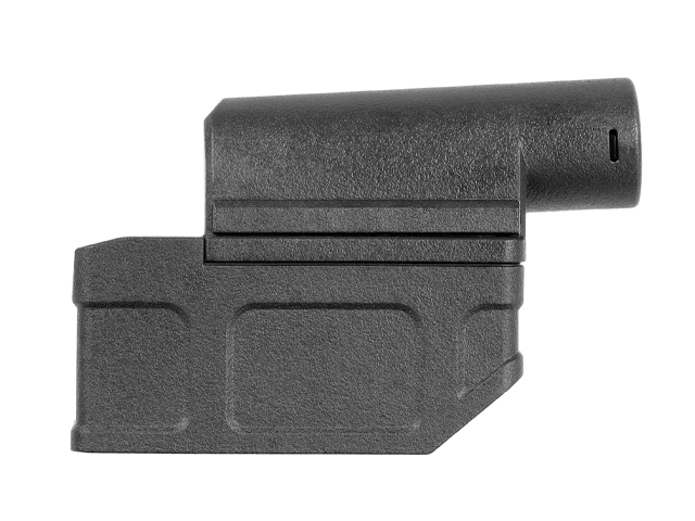 BattleAxe M4 / AR15 -lippaan adapteri M870-haulikoille - musta