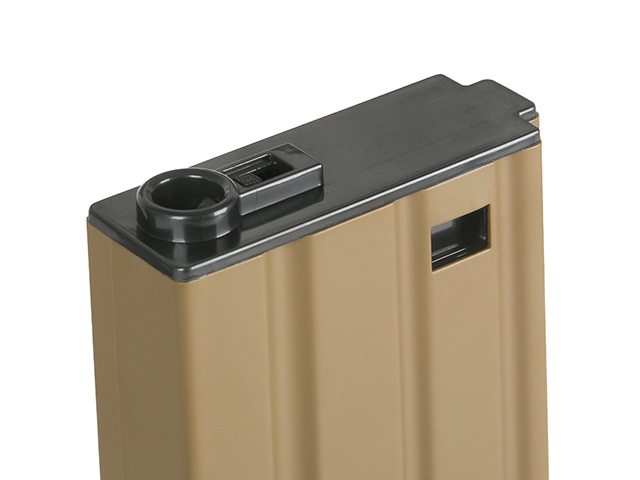 BattleAxe AR15 / M4 low cap lipas, tan - 75 kuulaa