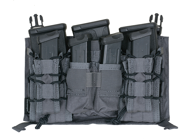 Emerson Gear Modular Triple M4 / 9mm lipaspaneeli - Wolf Gray