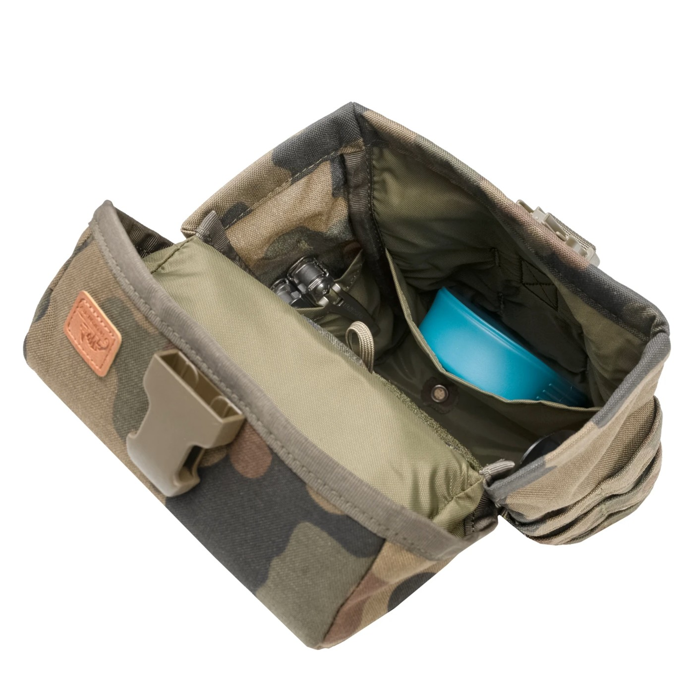 Helikon-Tex E&E Pouch - Field (NIR/IRR) - PL Woodland