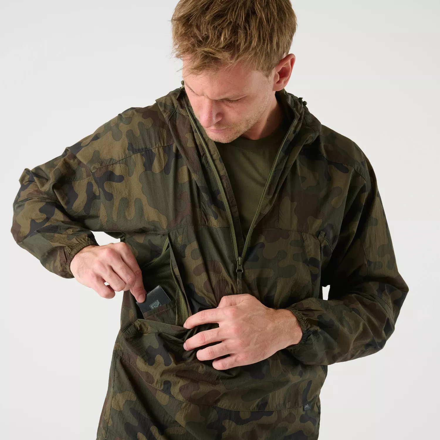 Helikon-Tex Windrunner Jacket - Field (NIR/IRR) - PL Woodland