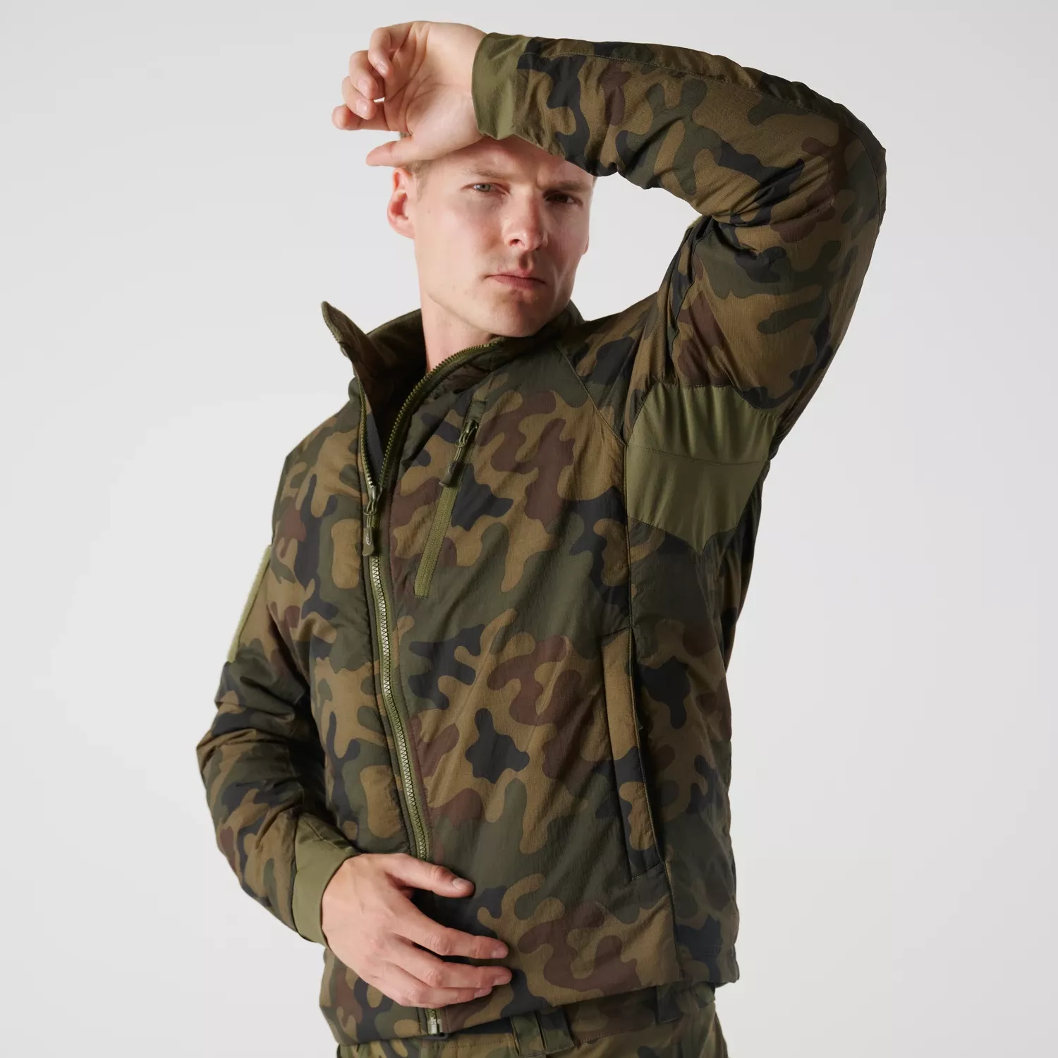Helikon-Tex Wolfhound Jacket - Field (NIR/IRR) - PL Woodland