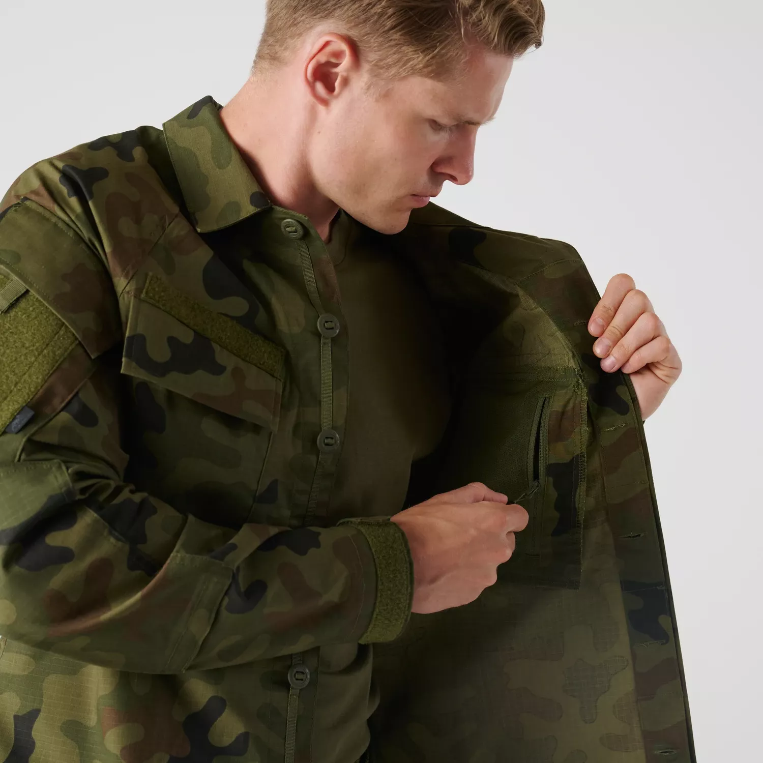 Helikon-Tex Raid Shirt - Field (NIR/IRR) - PL Woodland