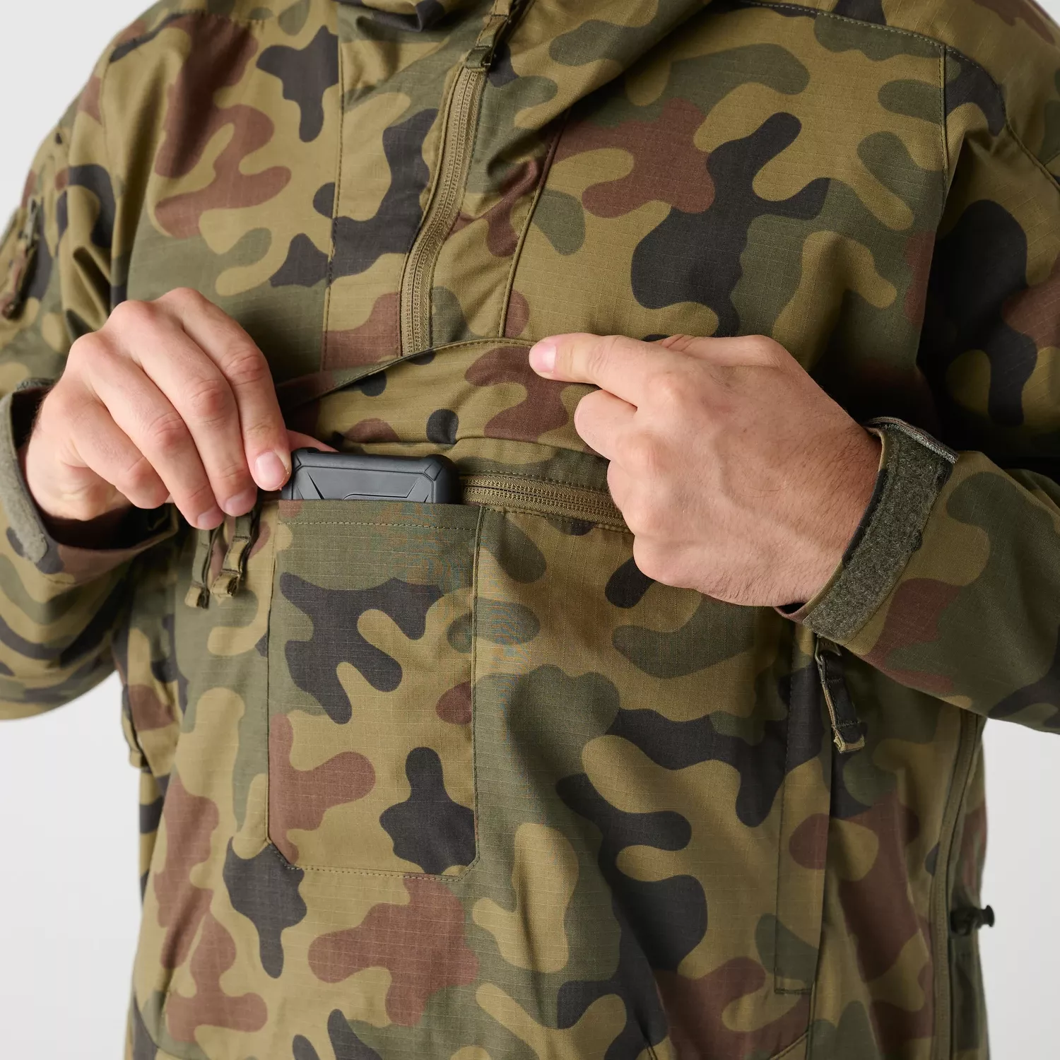 Helikon-Tex Tracer Anorak Jacket - Field (NIR/IRR) - PL Woodland