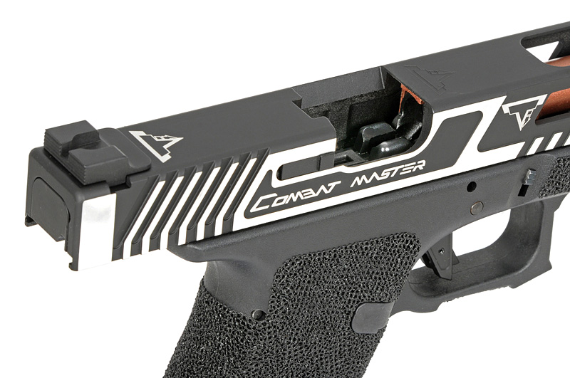 EMG TTI JW4 Combat Master Custom GBB pistooli - musta