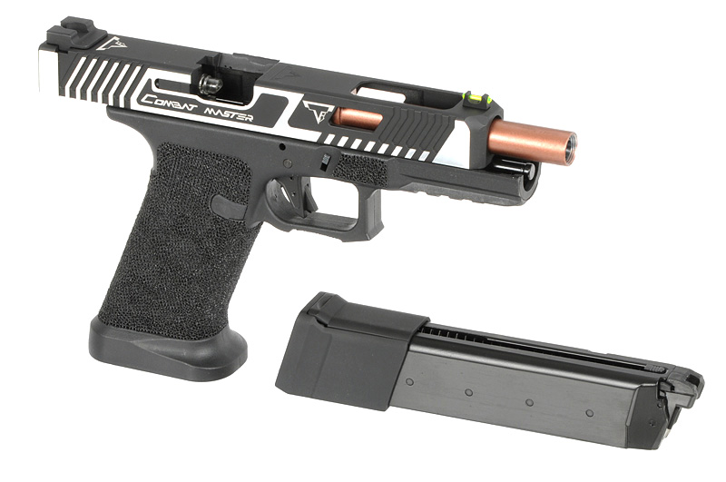 EMG TTI JW4 Combat Master Custom GBB pistooli - musta