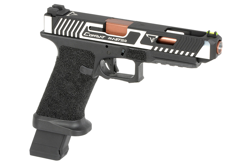 EMG TTI JW4 Combat Master Custom GBB pistooli - musta