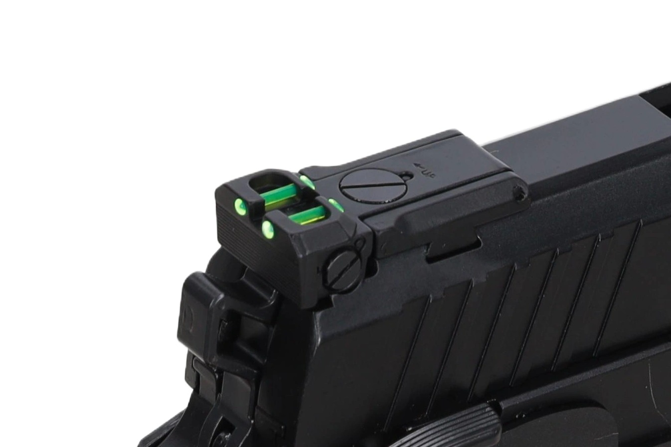 Arcturus Tempest 4.3" Duty Grade Hi-Capa GBB Pistooli - Kompensaattori - Musta