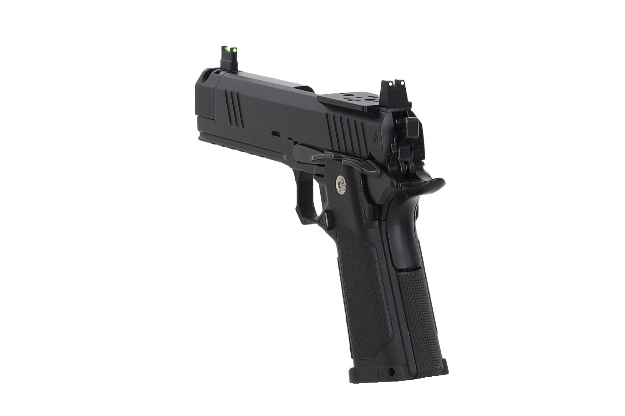 Arcturus Tempest 4.3" Duty Grade Hi-Capa GBB Pistooli - Optics Ready & Kompensaattori - Musta