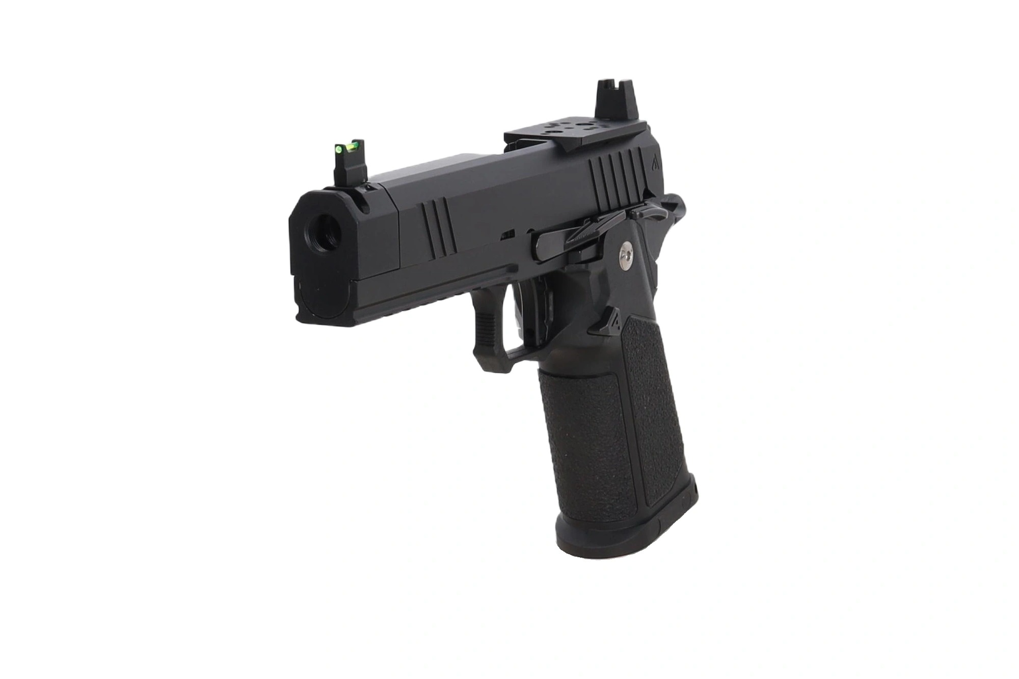 Arcturus Tempest 4.3" Duty Grade Hi-Capa GBB Pistooli - Optics Ready & Kompensaattori - Musta