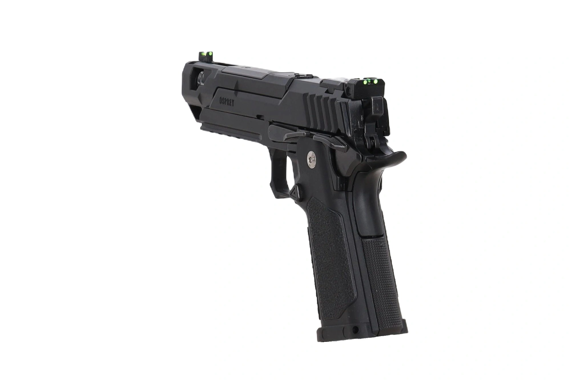 Arcturus Osprey 5" Duty Grade Hi-Capa GBB Pistooli - Optics Ready - Musta
