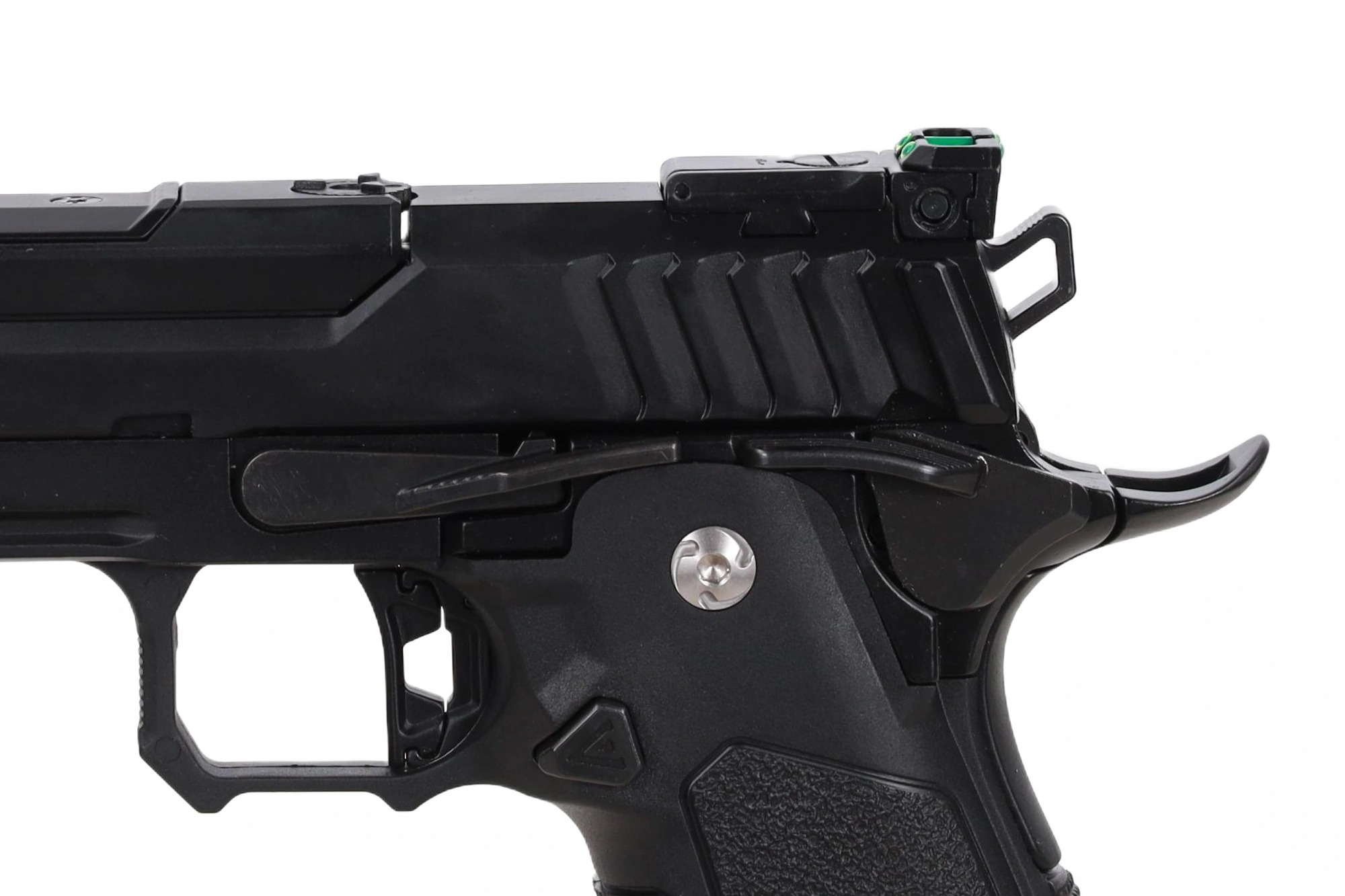 Arcturus Osprey 5" Duty Grade Hi-Capa GBB Pistooli - Optics Ready - Musta