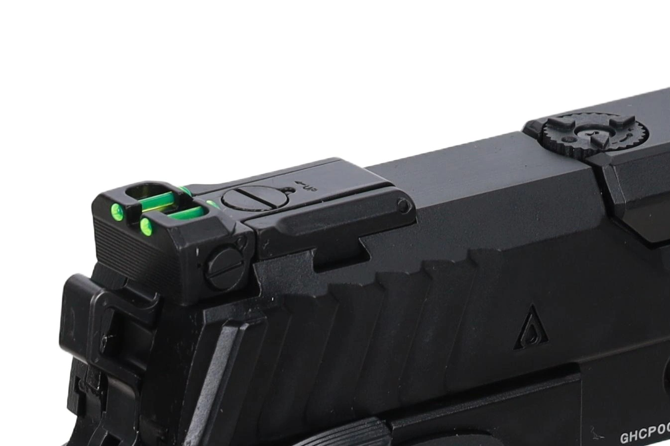 Arcturus Osprey 5" Duty Grade Hi-Capa GBB Pistooli - Optics Ready - Musta