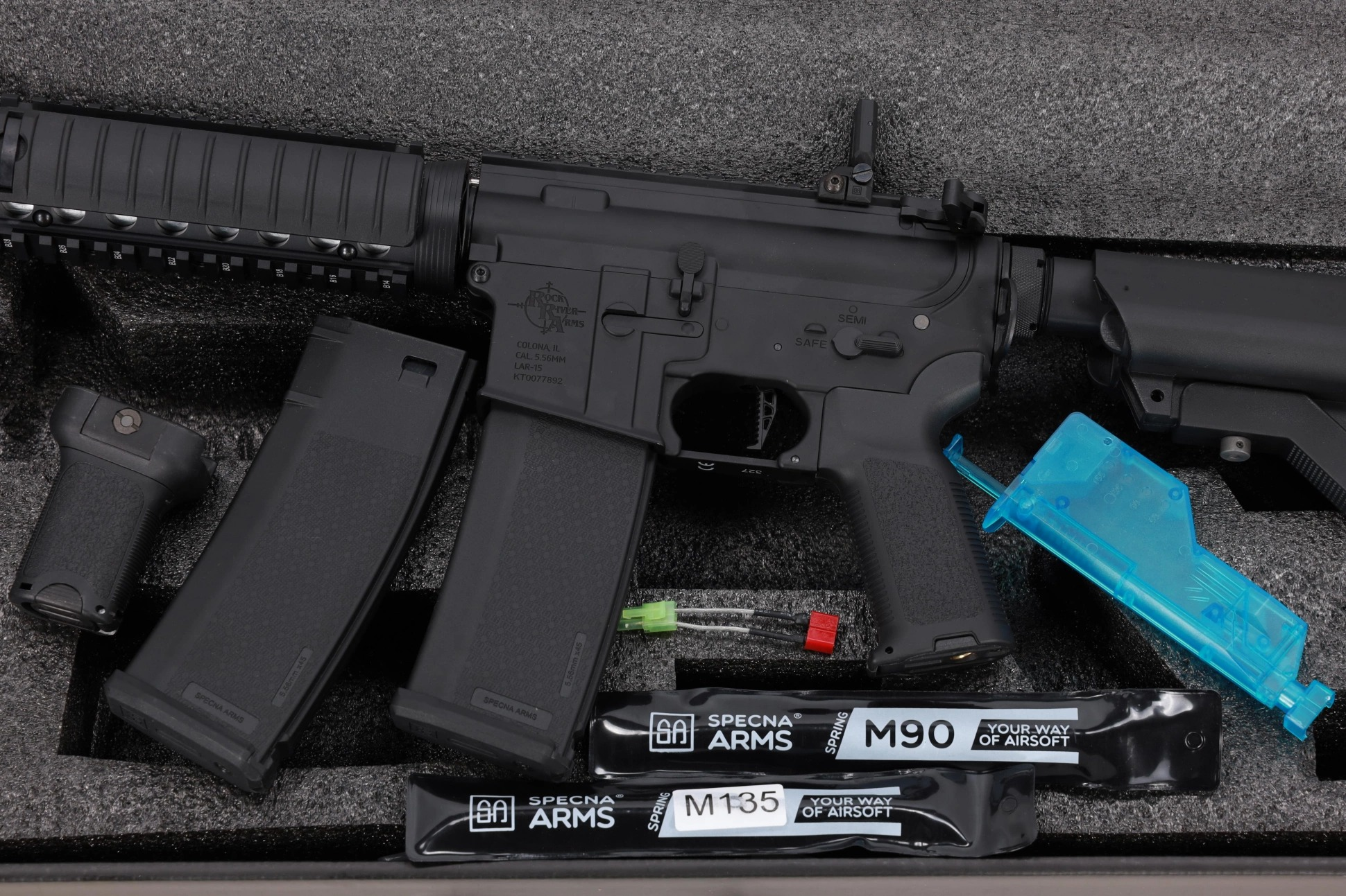 Specna Arms RRA SA-P03 PRIME Aster II ETU BLDC sähköase - Musta
