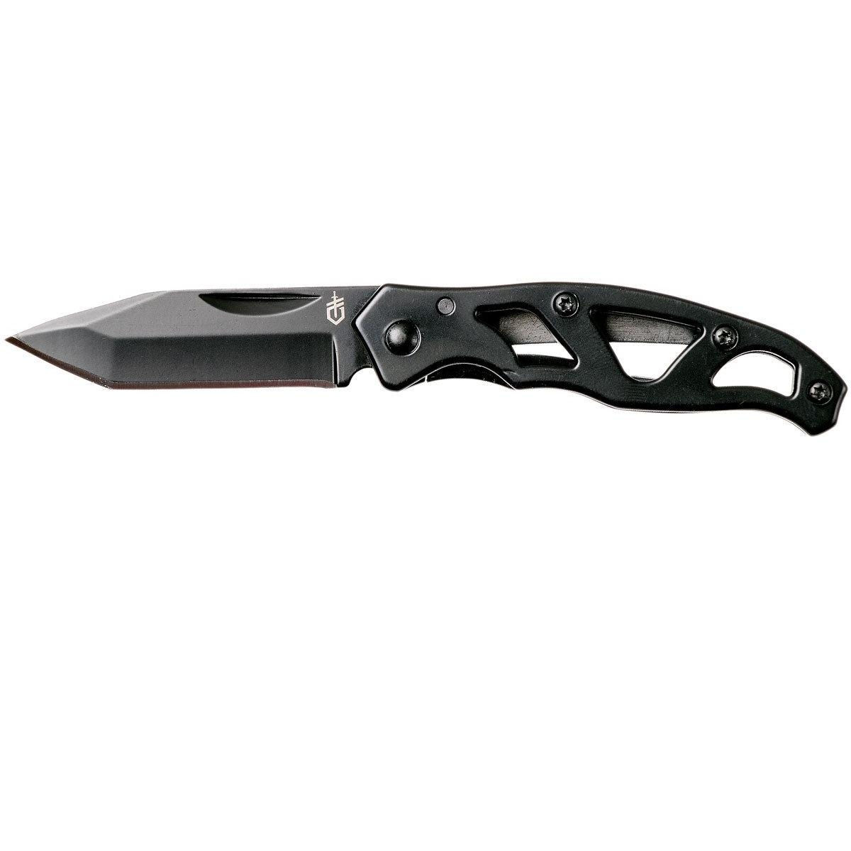 Gerber Mini Paraframe Tanto taittoveitsi - musta