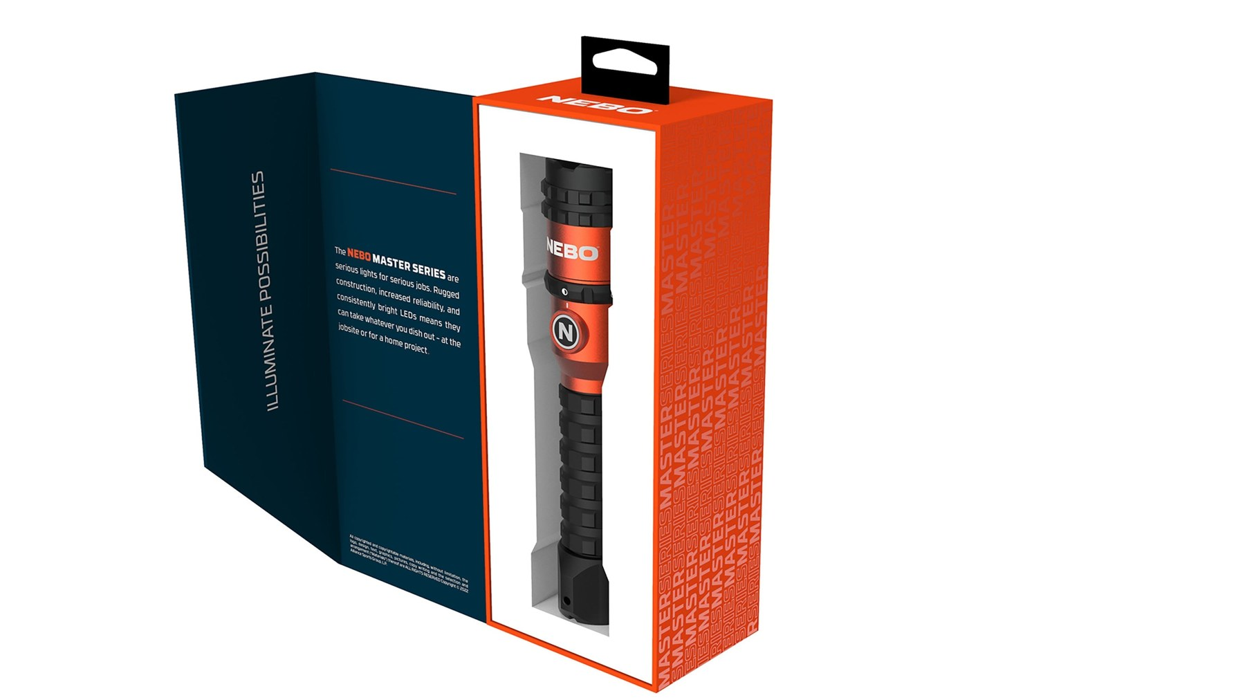 Nebo Master Series FL3000 rechargeable LED flashlight
