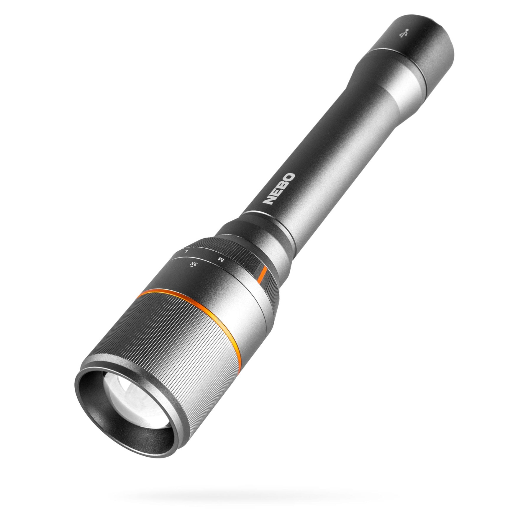 Nebo Davinci 5000 rechargeable LED flashlight with power bank