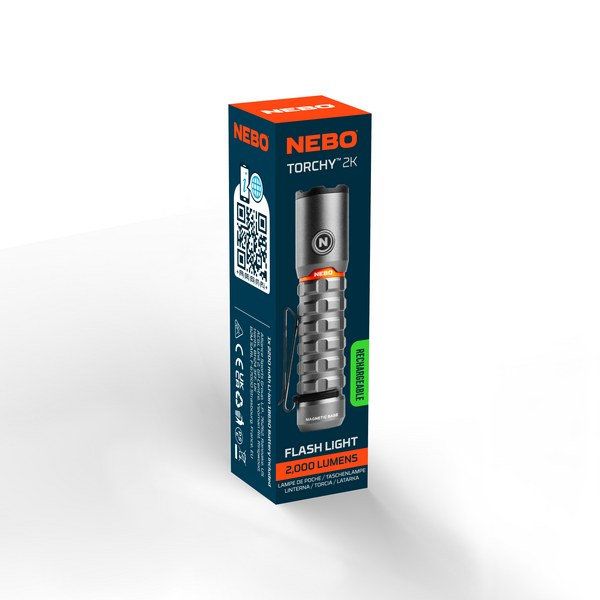 Nebo Torchy 2K rechargeable LED flashlight
