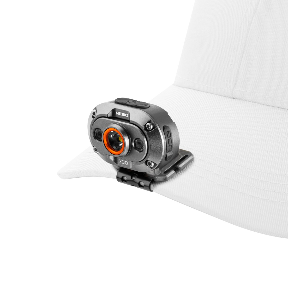 Nebo Mycro 700 rechargeable headlamp and cap light