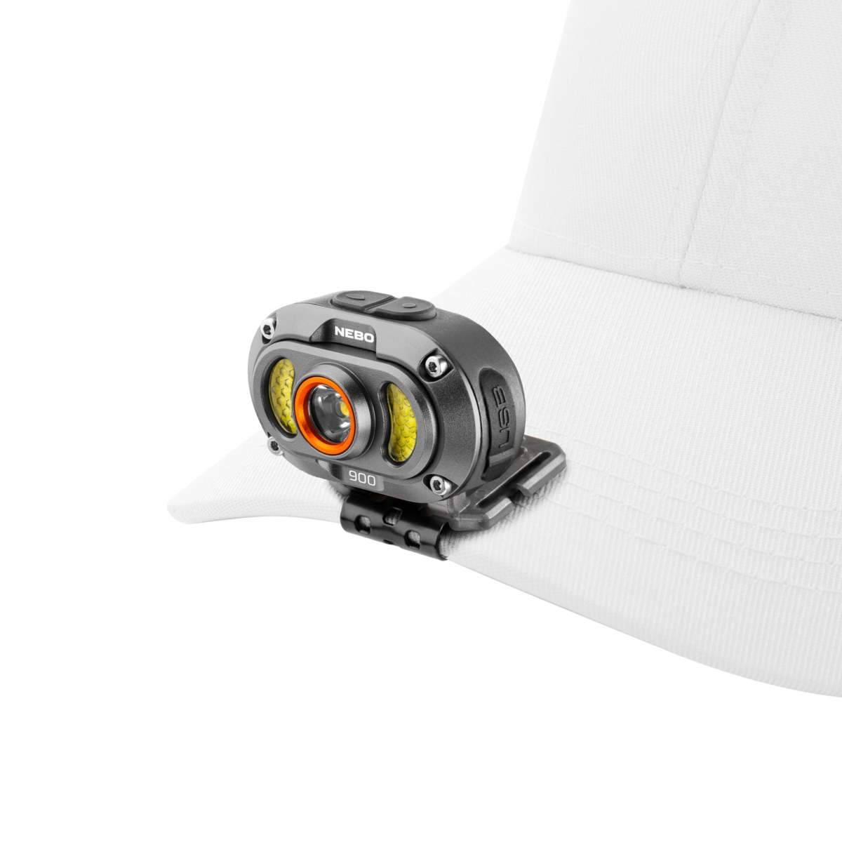 Nebo Mycro 900+ rechargeable headlamp and cap light