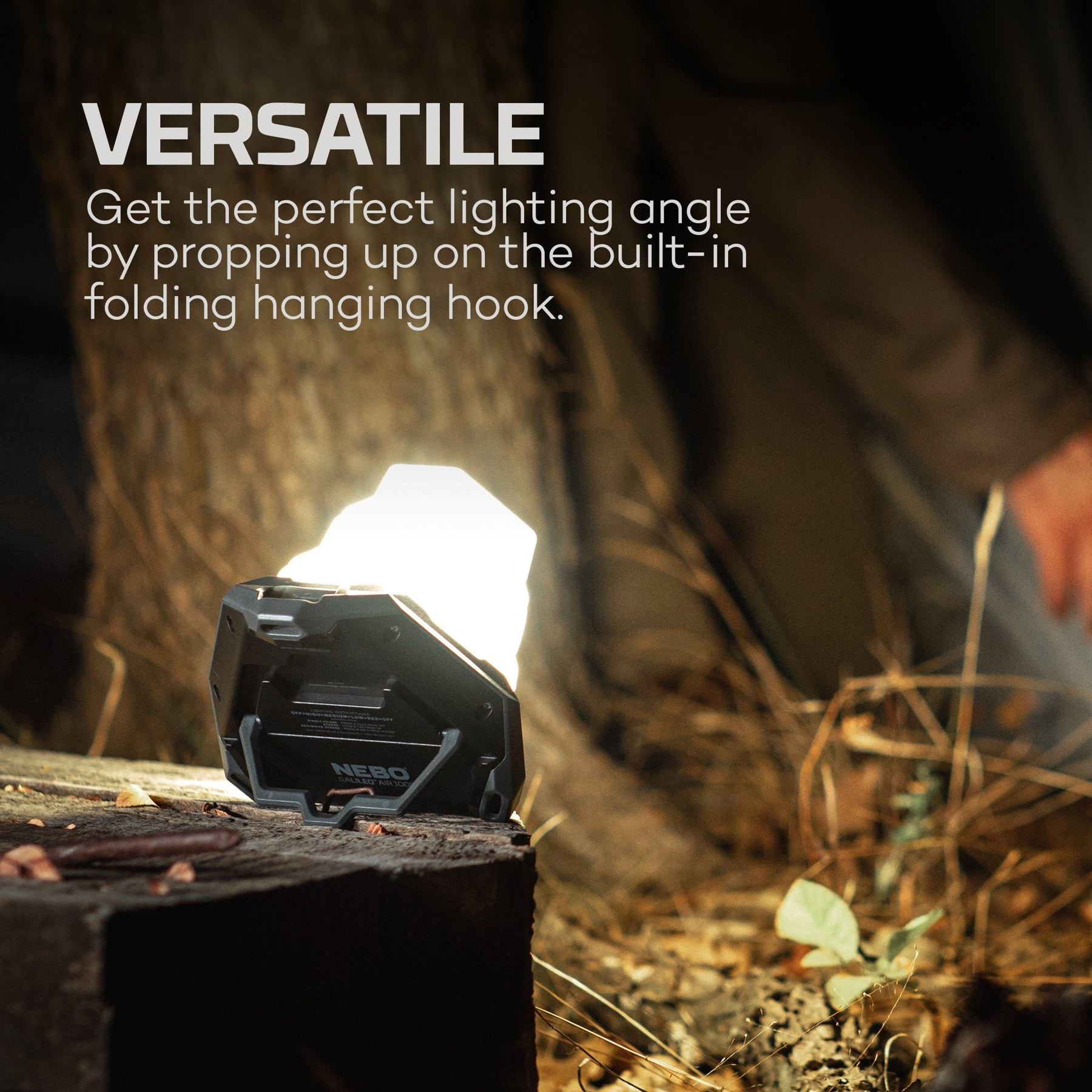 Nebo Galileo Air 1000 rechargeable collapsible LED lantern
