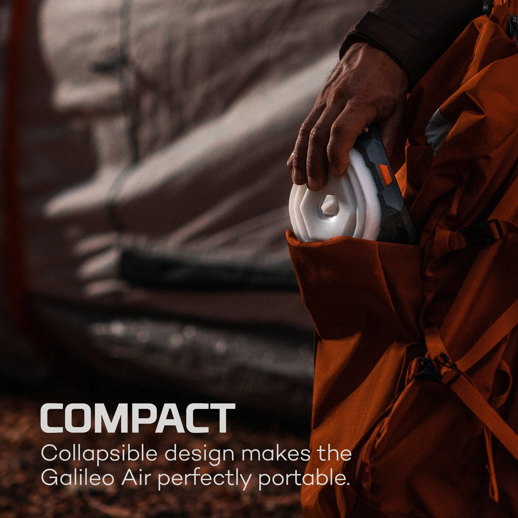 Nebo Galileo Air 1000 rechargeable collapsible LED lantern