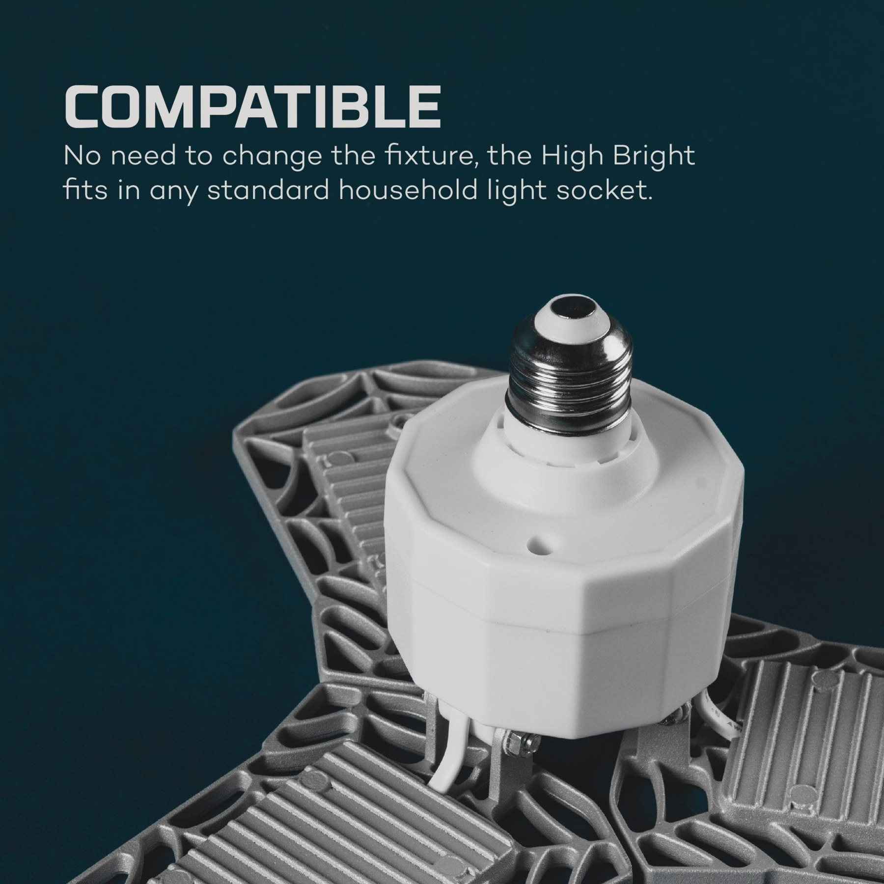 Nebo High Bright 6000 LED light for E27 sockets