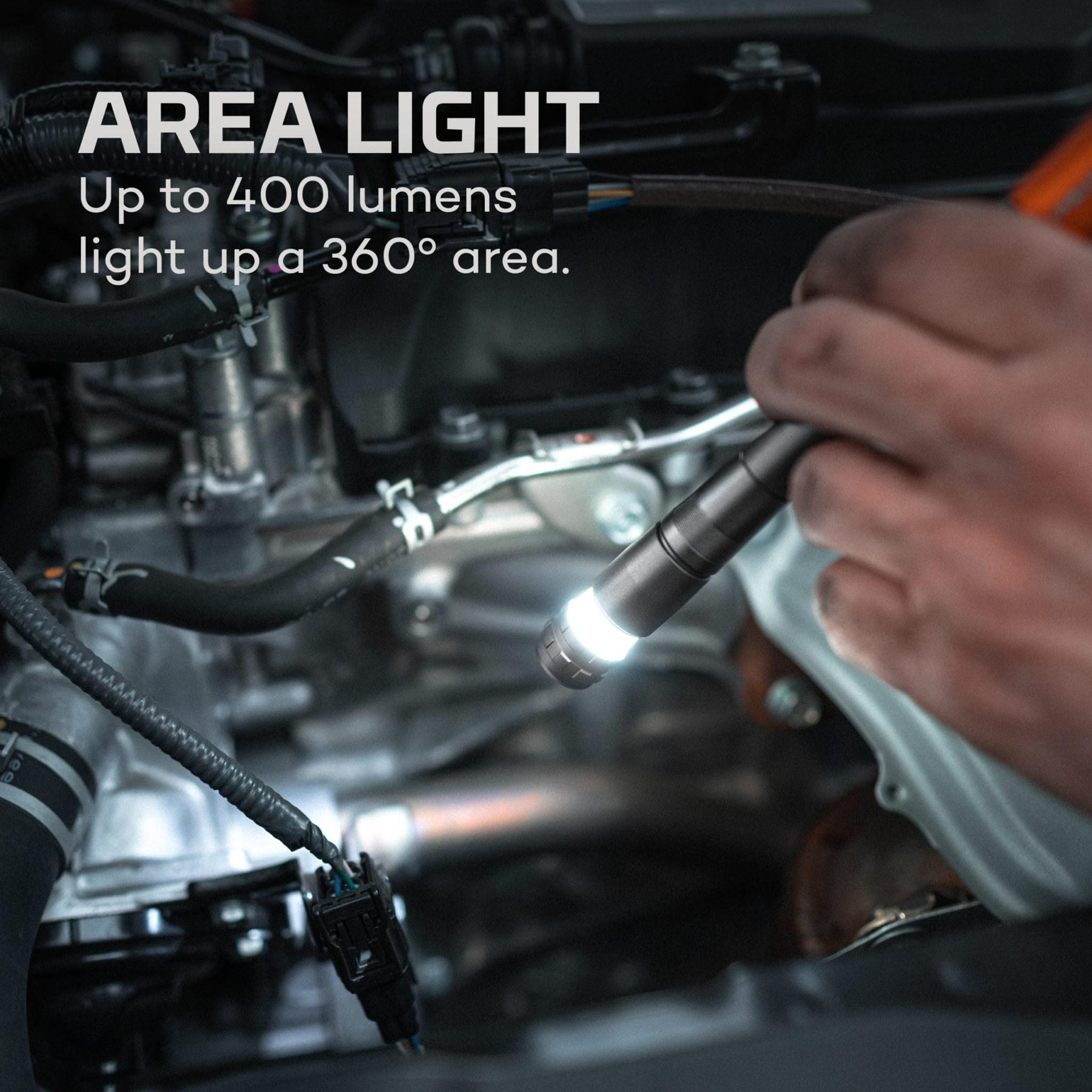 Nebo Inspector 500+ rechargeable penlight and area light