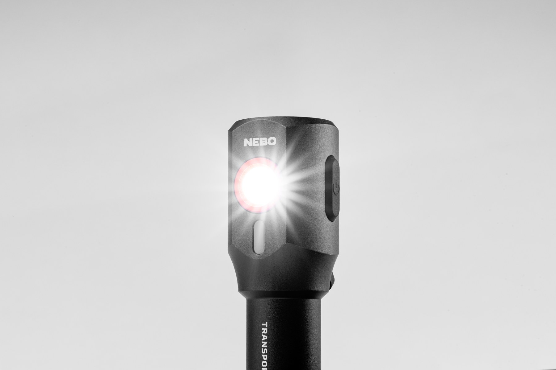 Nebo Transport 400 rechargeable flashlight with glass breaker