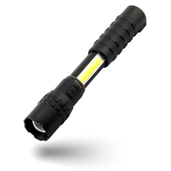 Nebo Slyde King 2K Black Line rechargeable flashlight and COB work light