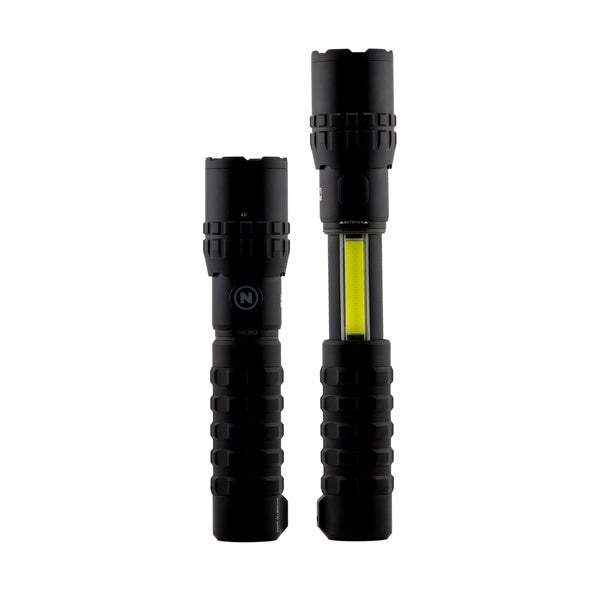 Nebo Slyde King 2K Black Line rechargeable flashlight and COB work light