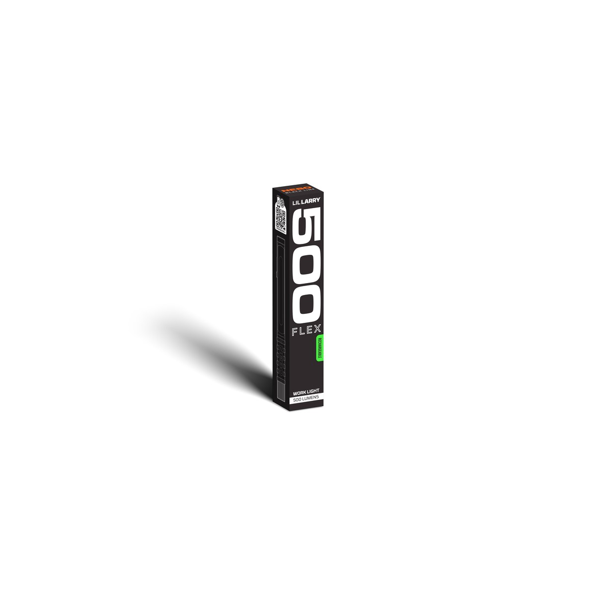 Nebo Lil Larry 500 Flex Black Line rechargeable LED work light
